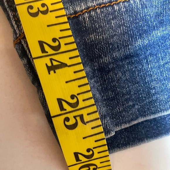 Bagatelle Jeans Women’s Blue Medium Wash High-Rise Cropped Wide Leg Size 22W - Picture 10 of 12